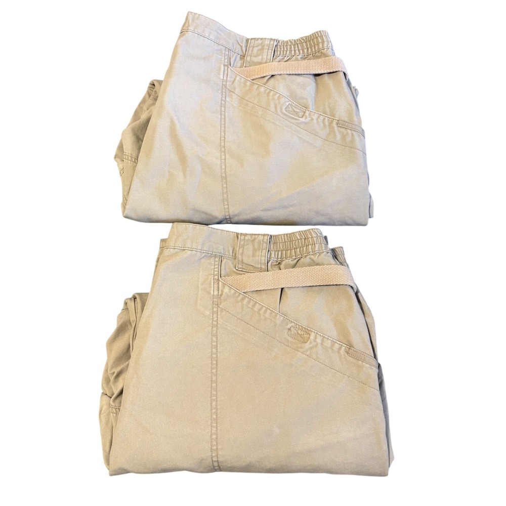 5.11 Tactical Series Cargo Pants Mens 44x32 Khaki Tan Cotton Canvas Style 74251
